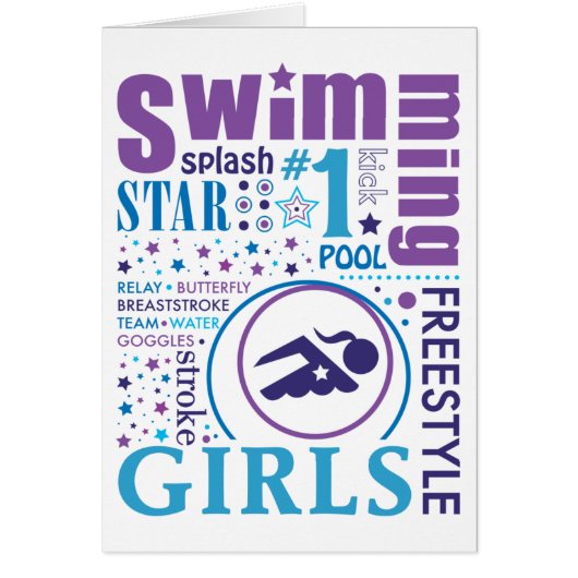Bourne Swimming Cards (Front)
