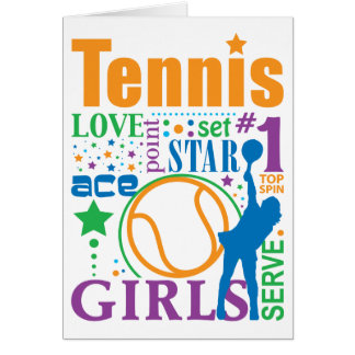 Bourne Tennis Cards