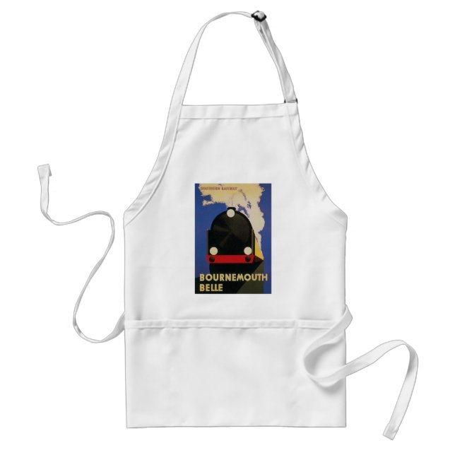 Bournemouth Belle Adult Apron (Front)
