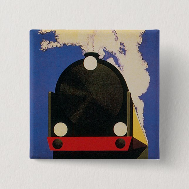 Bournemouth Belle Pinback Button (Front)