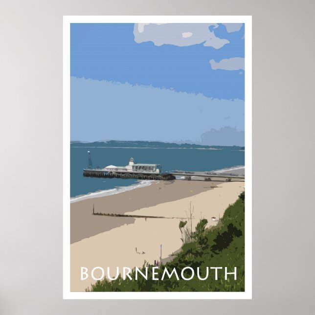 BOURNEMOUTH PIER POSTER (Front)
