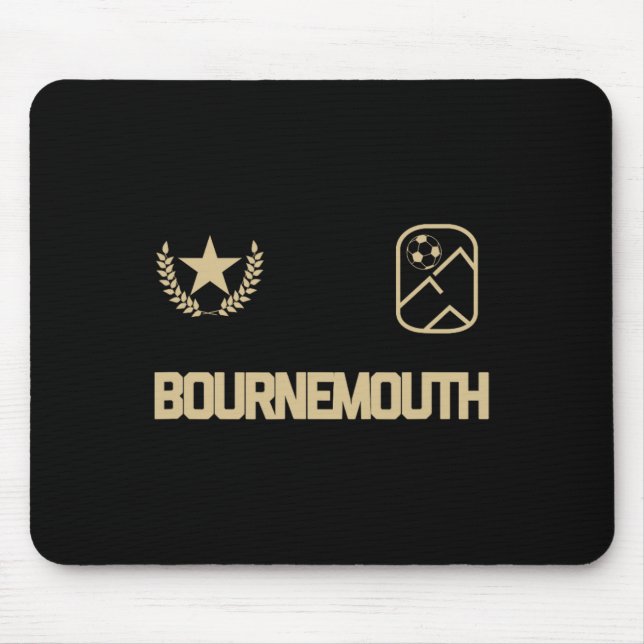 Bournemouth Soccer Jersey  Mouse Pad (Front)