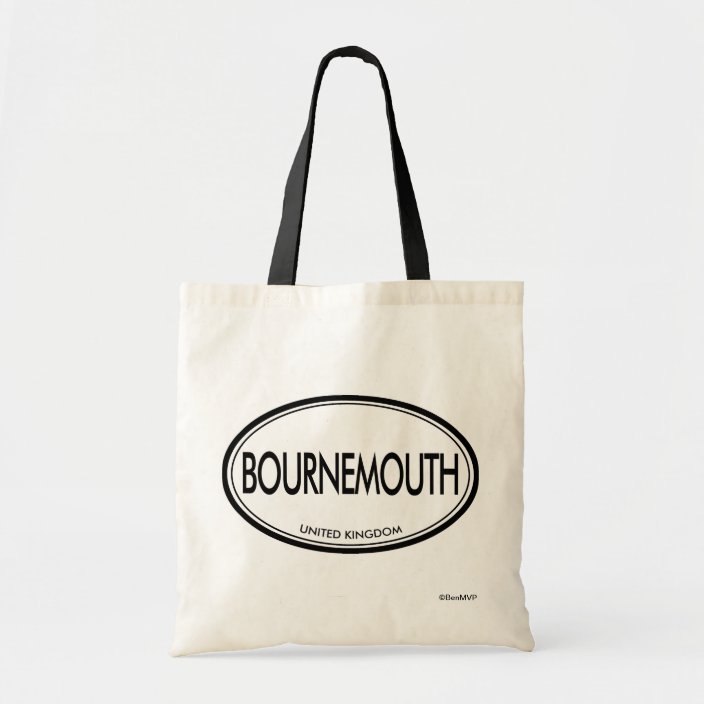 Bournemouth, United Kingdom Canvas Bag