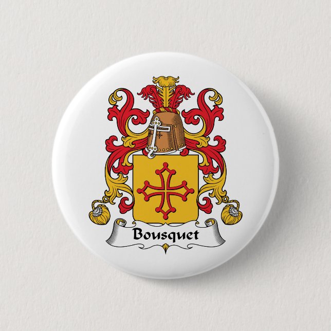 Bousquet Family Crest Button (Front)