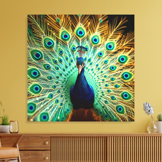 Boutique Art Print – Dimensional Elegance in Bloom (Insitu(LivingRoom))