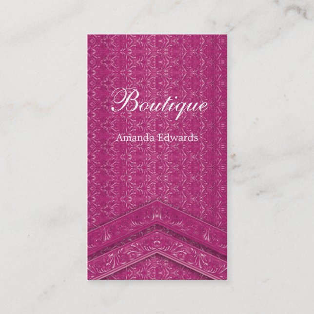 Boutique - Business card (Front)