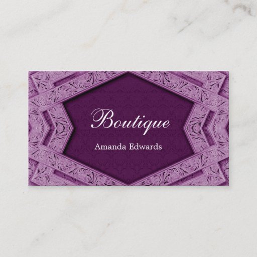 Customizable Boutique - Business card