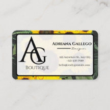Boutique Business card (editable)