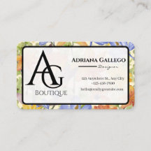 Boutique Business card (editable)