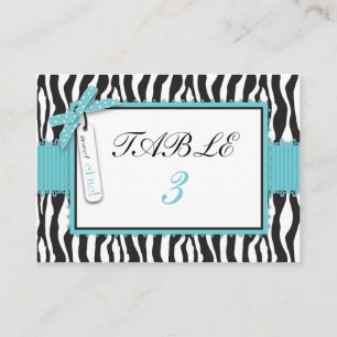 Boutique Chic Boy Table Card Flat