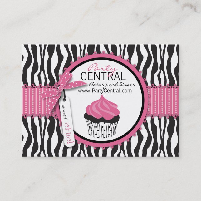 Boutique Chic Business Card (Front)