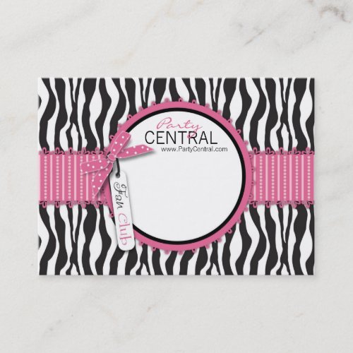 Boutique Chic Business Card FC