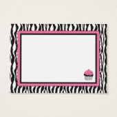 Boutique Chic Cupcakes Gift Card (Back)