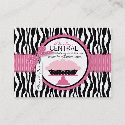 Boutique Chic Pie Business Card