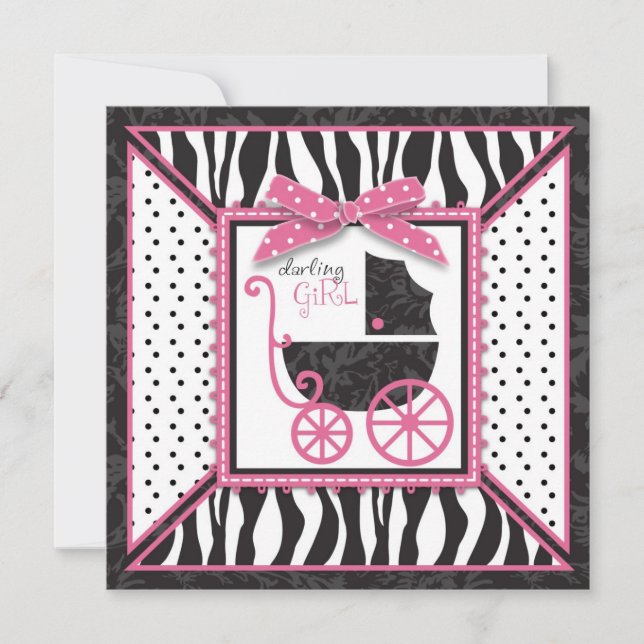 Boutique Chic TY Square Note Card (Front)