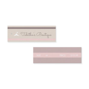 Boutique Clothing Branding Packaging Tags