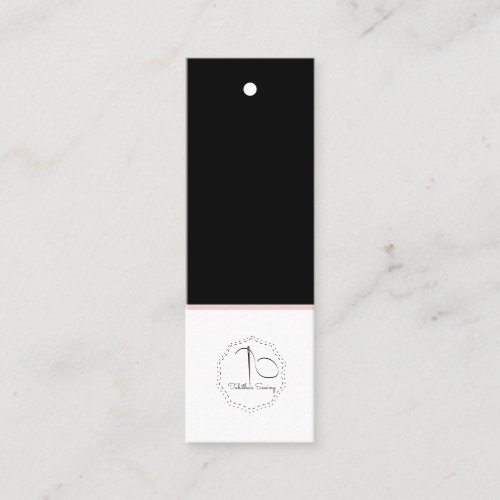 Boutique Clothing Branding Size Logo Hang Tag