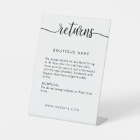 Boutique Clothing Store Return Policy