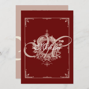 Boutique Grand Opening Invitation Elegant Vintage