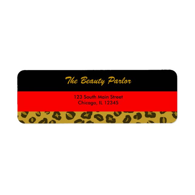 Boutique Label (Front)