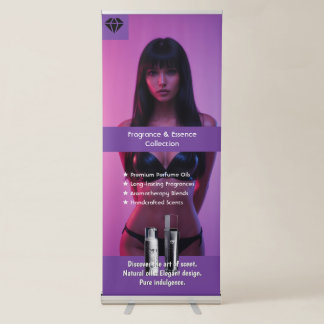 Boutique Perfume – Fully Customizable (B) Retractable Banner