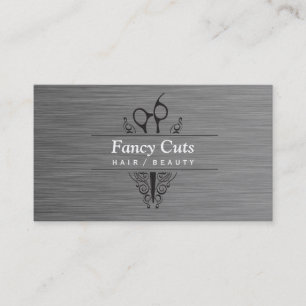 Boutique Steel Modern Luxe Business Card