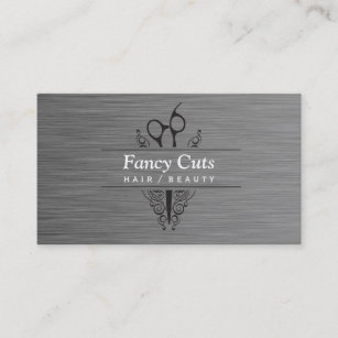 Boutique Steel   Modern Luxe Business Card