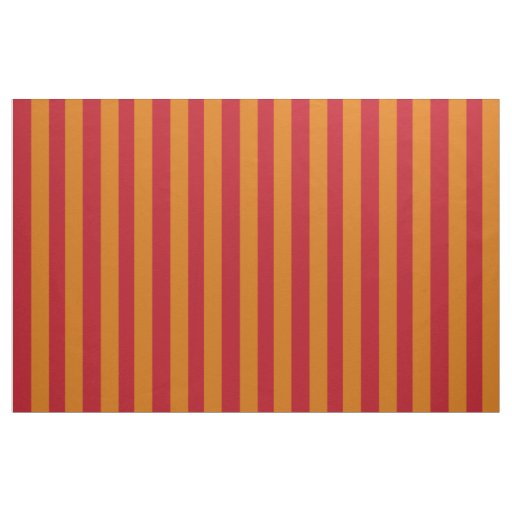 Boutique Stripes - Fabric Orange Red Wine