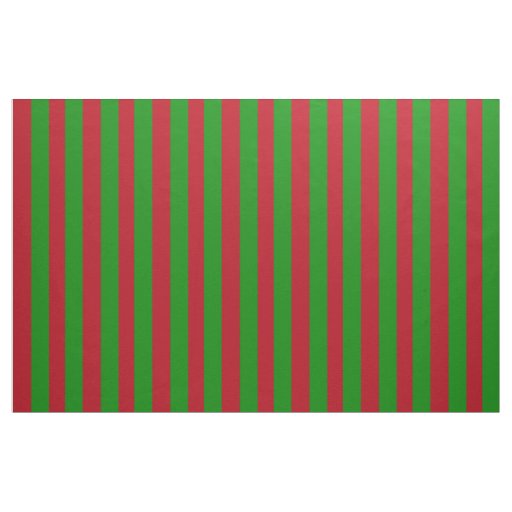Boutique Stripes - Fabric Red Green