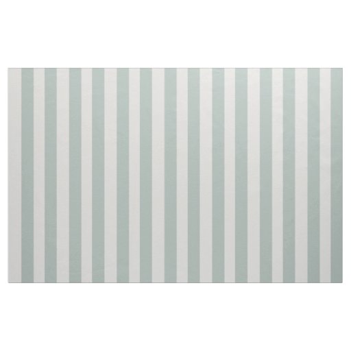 Boutique Stripes - Fabric White Mint Green Grey
