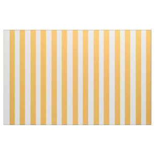 Boutique Stripes - Fabric White Yellow