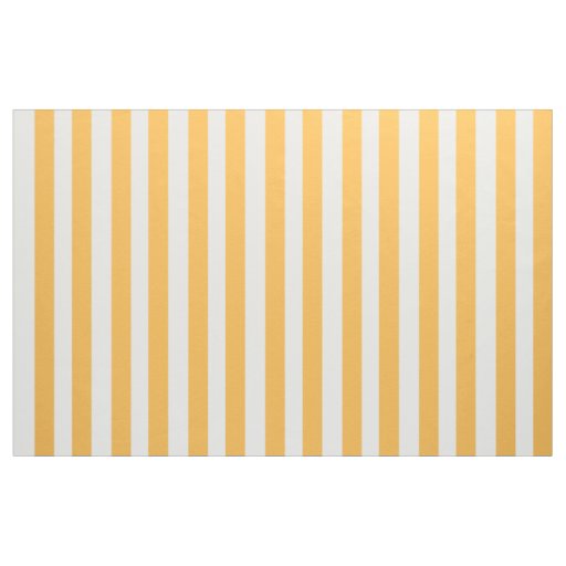 Boutique Stripes - Fabric White Yellow