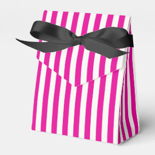 Boutique Stripes - Favor Boxes Tent with Ribbon