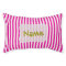 Boutique Stripes Pink -Indoor Dog Bed Small Pillow