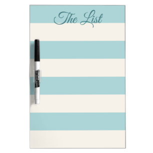 Boutique Stripes SHAPE/SIZE/COLOR OPTIONS - Dry Erase Board