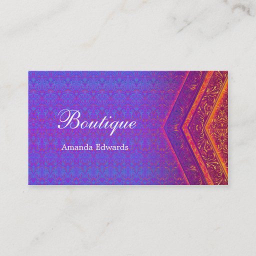 Customizable Boutique - Business card
