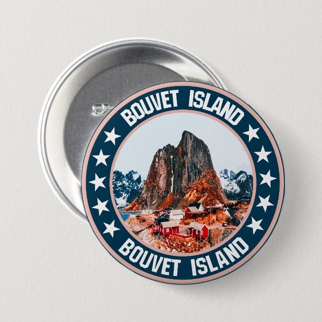 Bouvet Island                                      Button (Front & Back)