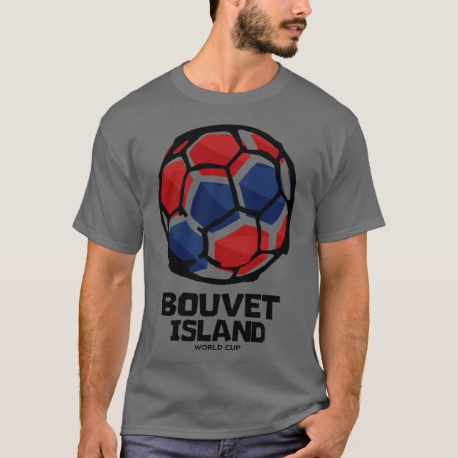 Bouvet Island Country Flag T-Shirt (Front)
