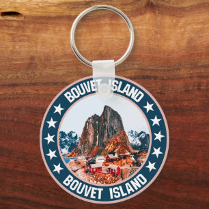 Bouvet Island Keychain