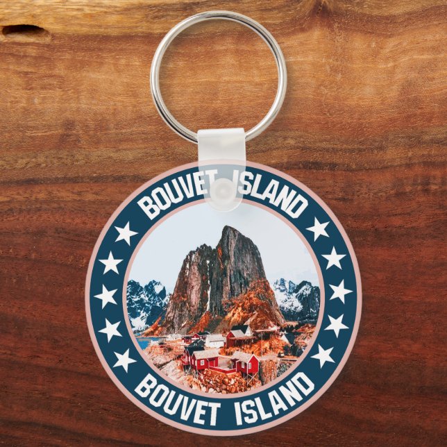 Bouvet Island                                      Keychain (Front)