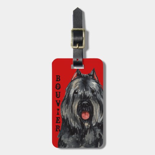 Bouvier Color Block Luggage Tag