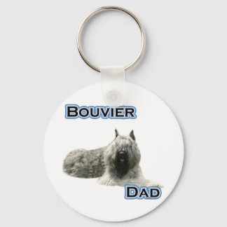 Bouvier Dad 4 - Keychain