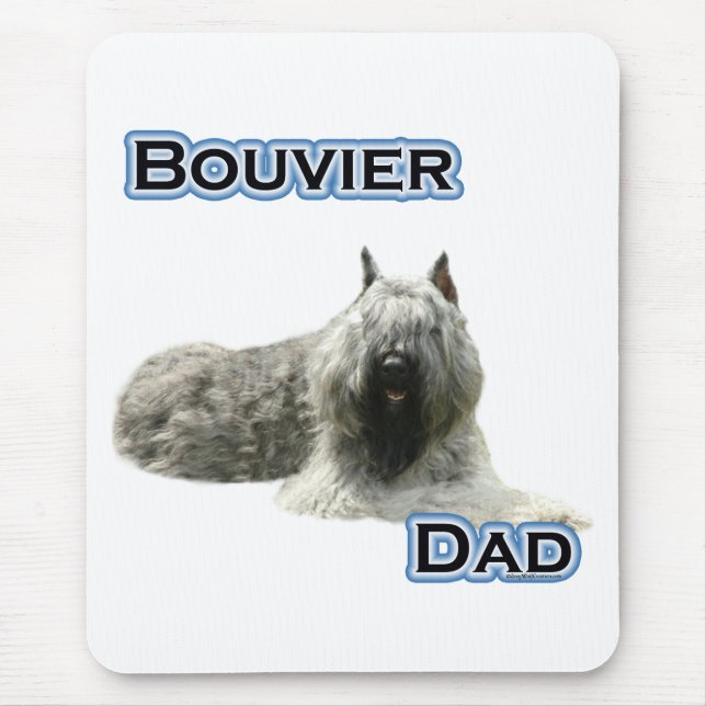 Bouvier Dad 4 - Mouse Pad (Front)