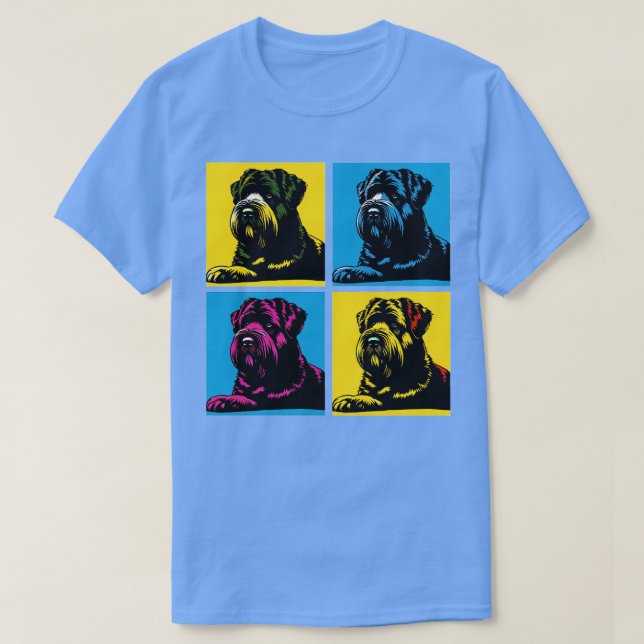 Bouvier des Flandres Art Dog Lover Gifts 1 T-Shirt (Design Front)