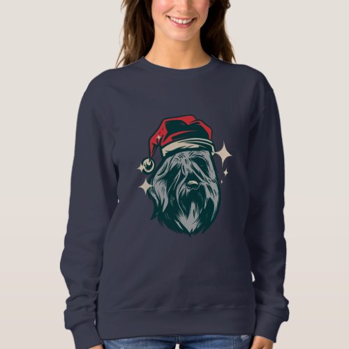 Bouvier des Flandres Christmas Dog Sweatshirt