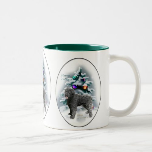 Bouvier des Flandres Christmas Gifts Two_Tone Coffee Mug