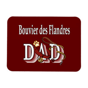 Bouvier des Flandres Dad Magnet