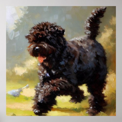 Bouvier des Flandres Dog  Poster