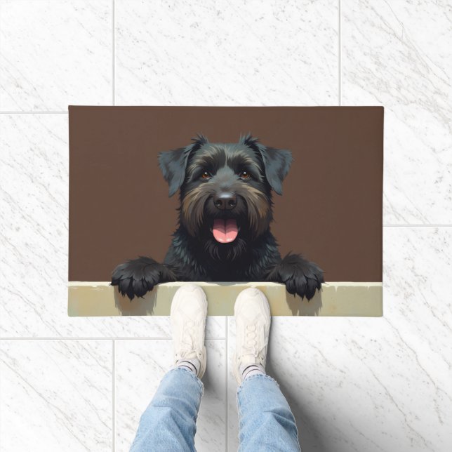 Bouvier des Flandres Doormat Art (Indoor)