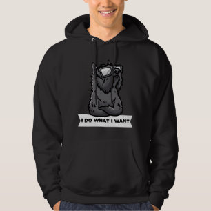 Bouvier des Flandres I Do What I Want Stubborn Dog Hoodie